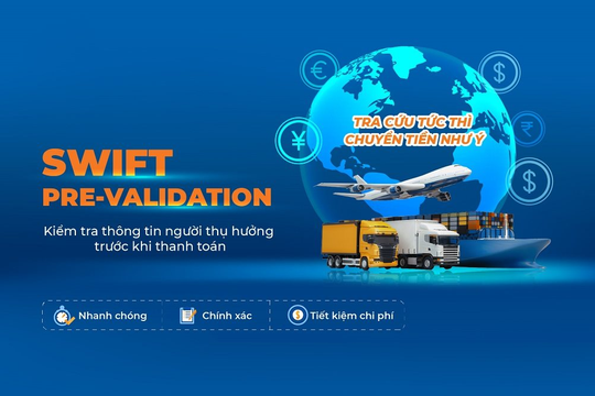 Sacombank triển khai dịch vụ xác thực thông tin người thụ hưởng trước thanh toán quốc tế 