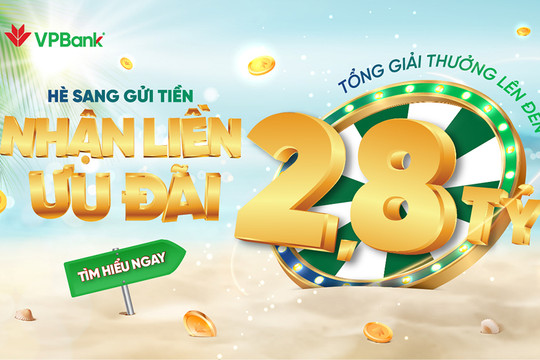 Gửi tiết kiệm Hè 2022 tại VPBank, khách hàng trúng đồng thời nhiều giải thưởng giá trị