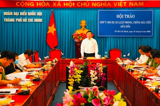 Cần luật định cơ quan chuyên trách phòng, chống rửa tiền