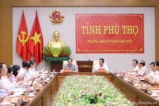 Phú Thọ phải tự lực tự cường vươn lên mạnh mẽ, toàn diện hơn nữa để trở thành tỉnh phát triển hàng đầu của vùng trung du và miền núi phía Bắc
