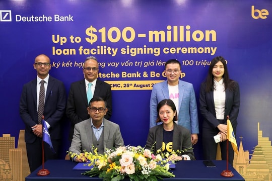 Một công ty công nghệ của Việt Nam được nhận khoản vay trị giá 100 triệu USD từ Deutsche Bank