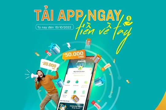 Rộn ràng ngàn quà tặng may mắn khi sử dụng ứng dụng Ngân hàng số AB Ditizen