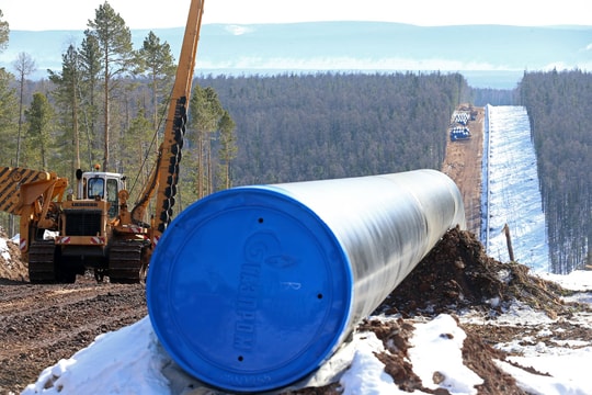 Gazprom: Trung Quốc đồng ý thanh toán khí đốt của Nga bằng đồng Rúp và Nhân dân tệ