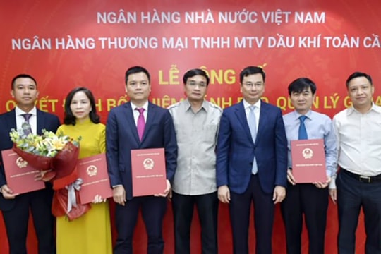 Công bố Quyết định bổ nhiệm cán bộ lãnh đạo GPBank