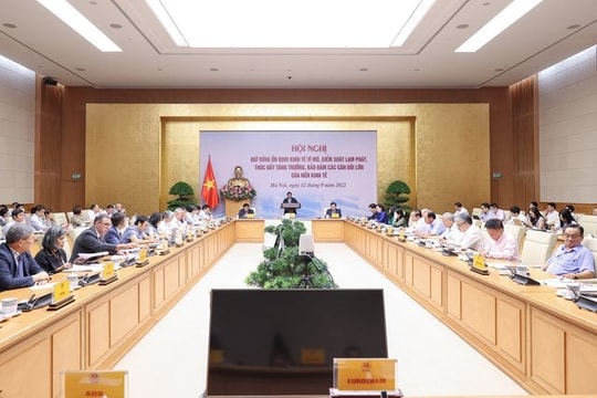 5 nguyên tắc, 13 nhóm nhiệm vụ, giải pháp để ổn định kinh tế vĩ mô, kiểm soát lạm phát, thúc đẩy tăng trưởng và bảo đảm các cân đối lớn
