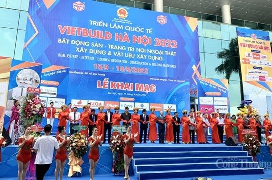 1.500 gian hàng tham gia Triển lãm quốc tế VIETBUILD Hà Nội 2022