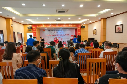 Đoàn Thanh niên NHTW tổ chức chương trình "Ngày hội hiến máu tình nguyện năm 2022"