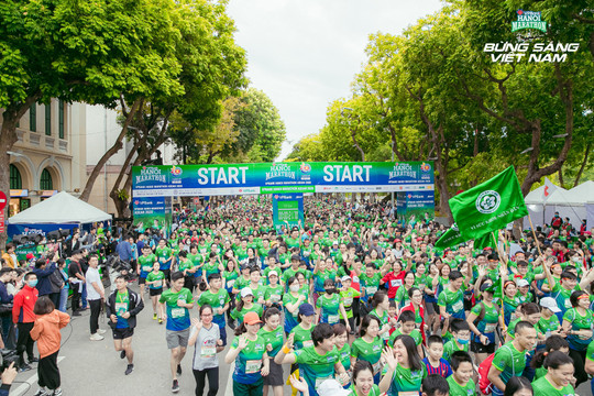 Hơn 10.000 vận động viên đăng ký tham gia giải chạy VPBank Hanoi Marathon 2022