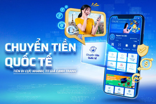 Vietbank ra mắt tính năng “chuyển tiền quốc tế online” trên App Vietbank Digital