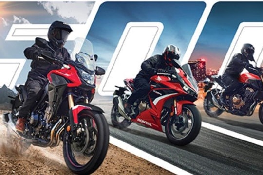 Honda Việt Nam giới thiệu loạt phiên bản mới mẫu xe phân khối lớn có giá gần 200 triệu đồng
