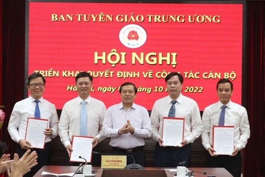 Ông Tống Văn Thanh làm Vụ Trưởng Vụ Báo chí - Xuất bản, Ban Tuyên giáo Trung ương