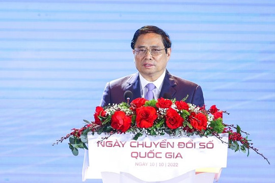 Thủ tướng Phạm Minh Chính gửi thông điệp của Chính phủ về đẩy mạnh chuyển đổi số quốc gia