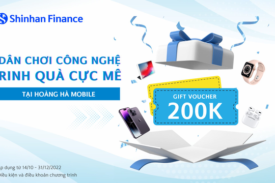 Dân chơi công nghệ, rinh quà cực mê tại Hoàng Hà Mobile