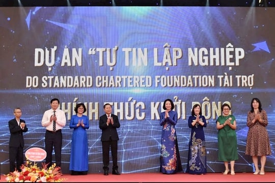 Khởi động dự án “Tự tin lập nghiệp” do Standard Chartered Foundation tài trợ