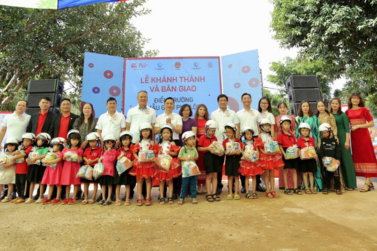 Generali Việt Nam và Quỹ BTTEVN khánh thành trường mẫu giáo cho các em nhỏ khó khăn huyện Krông Năng, tỉnh Đắk Lắk