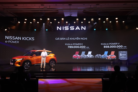 Nissan Kicks e-POWER hoàn toàn mới chính thức ra mắt tại thị trường Việt Nam