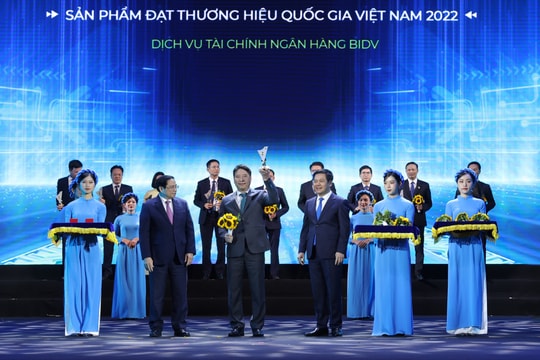 BIDV lần thứ 7 được vinh danh “Thương hiệu quốc gia”