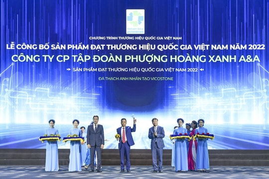 VICOSTONE® đạt thương hiệu quốc gia 3 lần liên tiếp