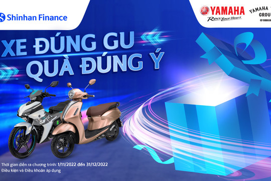 Xe đúng gu – Quà đúng ý cùng Yamaha Motor Việt Nam