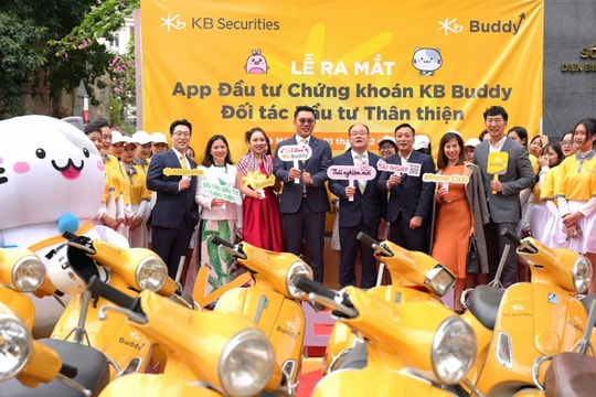 Chứng khoán KB Việt Nam ra mắt ứng dụng đầu tư chứng khoán KB Buddy dành cho nhà đầu tư mới