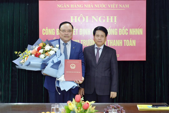 Ông Phạm Anh Tuấn - Thành viên HĐQT Vietcombank, được bổ nhiệm làm Vụ trưởng Vụ Thanh toán