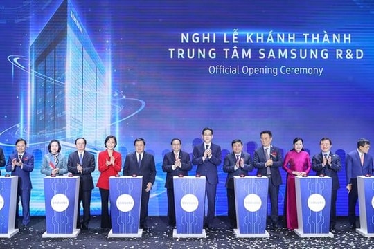 Samsung khánh thành Trung tâm Nghiên cứu và phát triển (R&D) tại Việt Nam