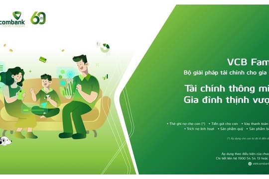 Vietcombank ra mắt bộ giải pháp tài chính gia đình VCB Family