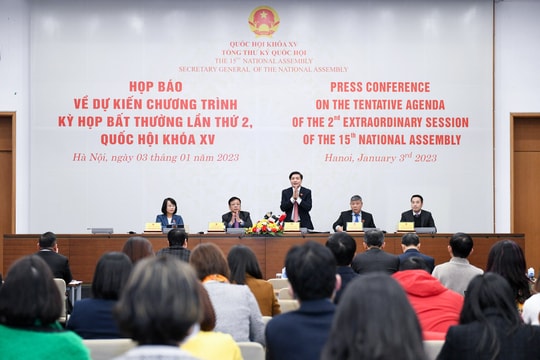 ​Kỳ họp Quốc hội bất thường lần thứ 2 dự kiến xem xét, thông qua 1 Luật, 3 Nghị quyết
