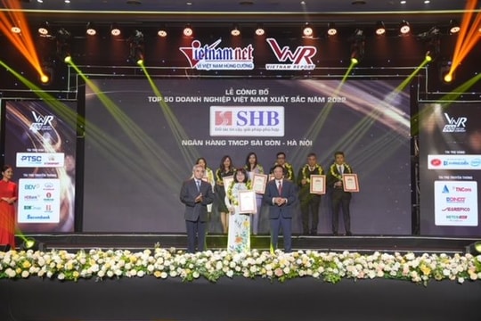 ​​​​​​​Khẳng định vị thế, SHB lần thứ 4 được vinh danh Top 50 doanh nghiệp xuất sắc nhất năm 2022