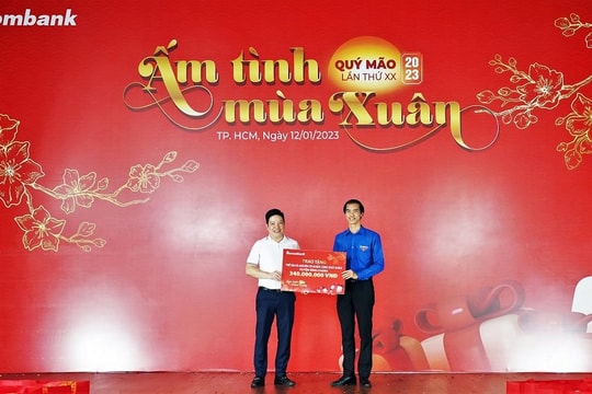 Sacombank và hành trình 20 năm "Kết nối cộng đồng - Lan tỏa yêu thương"