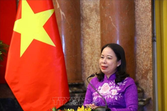 ​Bà Võ Thị Ánh Xuân, Phó Chủ tịch nước giữ quyền Chủ tịch nước