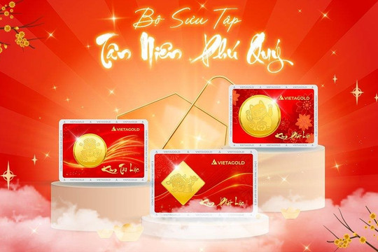 Vietagold ra mắt bộ sưu tập Tân Niên Phú Quý chào xuân 2023