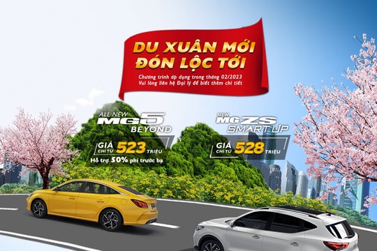 “Du xuân mới - Đón lộc tới” cùng MG Việt Nam