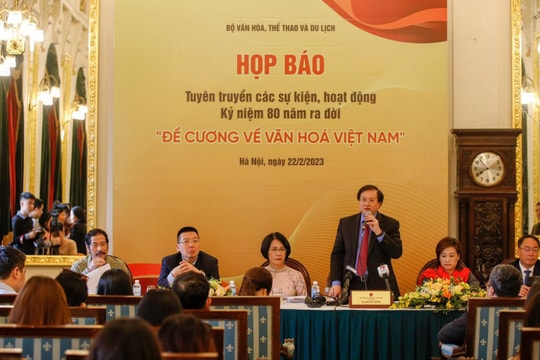Công bố các sự kiện kỷ niệm 80 năm ra đời Đề cương về văn hóa Việt Nam năm 1943
