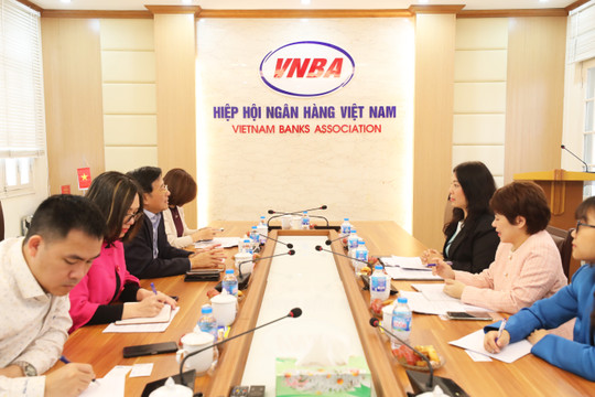 VNBA làm việc với Nhóm Công tác Ngân hàng nước ngoài