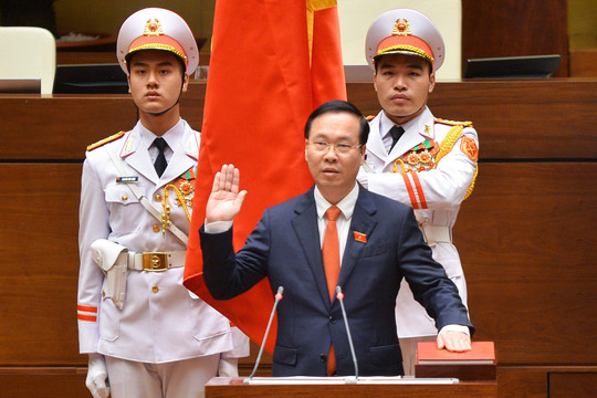 ​Ông Võ Văn Thưởng được bầu làm Chủ tịch nước nhiệm kỳ 2021-2026