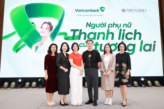 Vietcombank tổ chức chương trình Người phụ nữ thanh lịch của tương lai chào mừng ngày Quốc tế Phụ nữ 8/3
