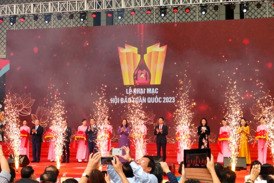 Khai mạc Hội báo toàn quốc 2023: Nhiều hoạt động nghiệp vụ, văn hóa phong phú và hấp dẫn