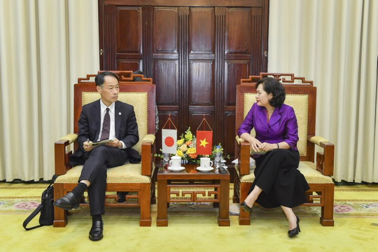 Thống đốc NHNN Nguyễn Thị Hồng tiếp Chủ tịch JFSA và ký Thư trao đổi hợp tác giữa hai cơ quan