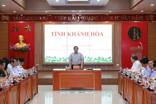 Khánh Hòa phải phát triển đột phá, trở thành một trong những cực tăng trưởng của vùng và cả nước