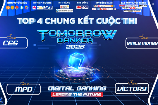 Lộ diện 4 đội thi lọt vào chung kết Tomorrow Banker 2023