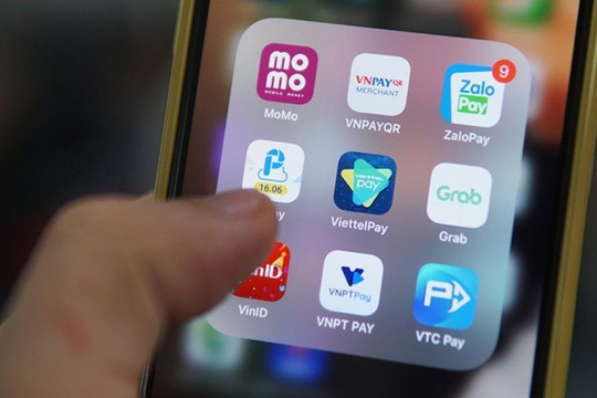 MoMo và ZaloPay dẫn đầu thị trường ví điện tử trong nước