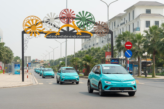 Taxi xanh SM chính thức hoạt động tại Hà Nội từ ngày 14/4/2023