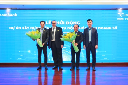 Sacombank khởi động dự án xây dựng nền tảng tự động hóa kinh doanh số
