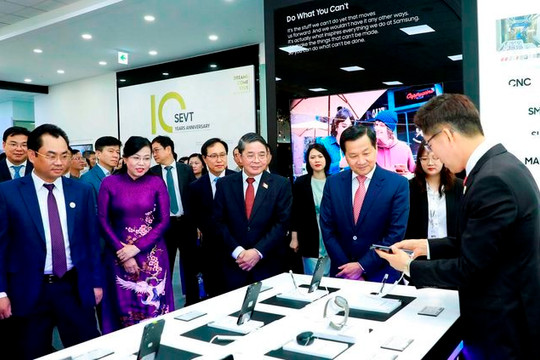 Samsung là nhà đầu tư Hàn Quốc lớn nhất và cũng là nhà đầu tư nước ngoài lớn nhất tại Việt Nam
