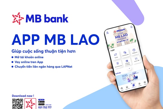 MB ra mắt ứng dụng App MB Lào