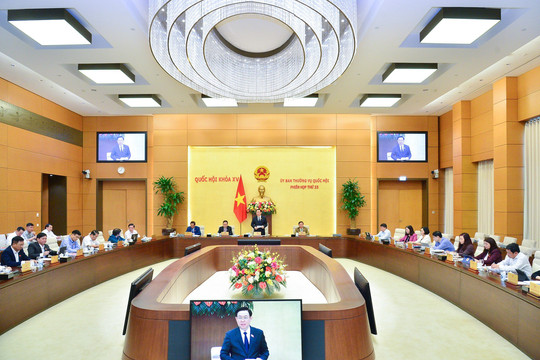 Khai mạc Phiên họp lần thứ 23 của Uỷ ban Thường vụ Quốc hội