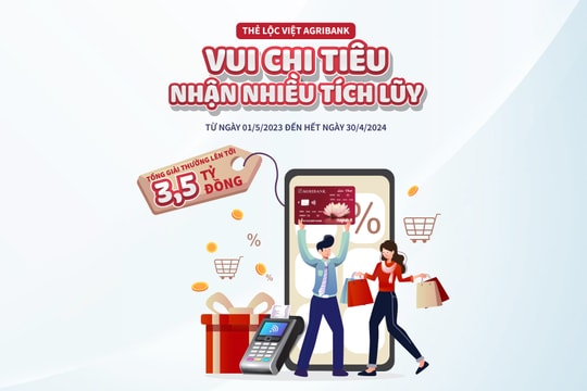 Agribank: Chào hè rộn rã - Hoàn tiền cực đã với thẻ tín dụng Lộc Việt
