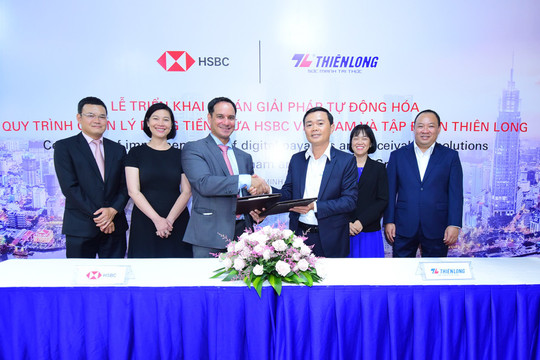 HSBC đồng hành cùng Tập đoàn Thiên Long hướng đến cột mốc công nghệ số mới