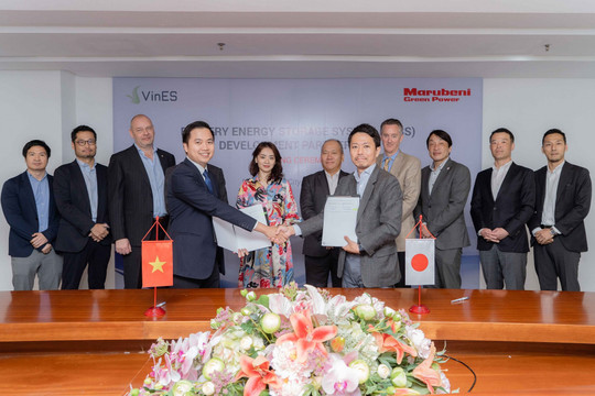 VinES và Marubeni hợp tác thúc đẩy sử dụng hệ thống Pin lưu trữ năng lượng tại Việt Nam